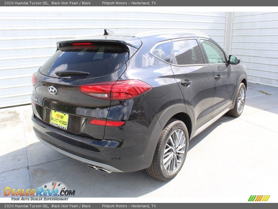 2020 Hyundai Tucson SEL Black Noir Pearl / Black Photo #7