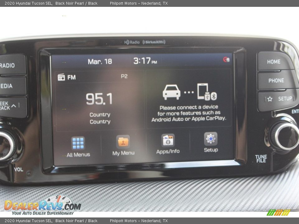 2020 Hyundai Tucson SEL Black Noir Pearl / Black Photo #14