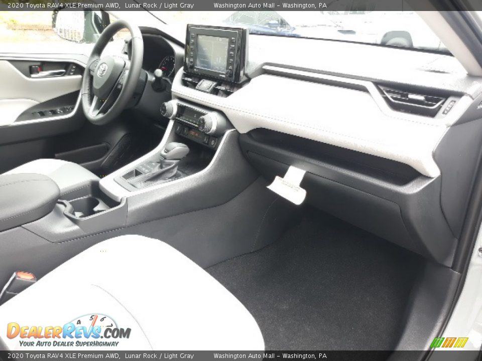 2020 Toyota RAV4 XLE Premium AWD Lunar Rock / Light Gray Photo #25