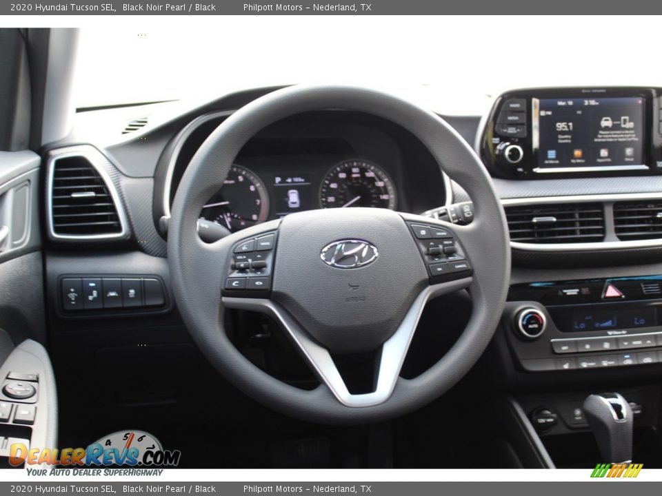 2020 Hyundai Tucson SEL Black Noir Pearl / Black Photo #21