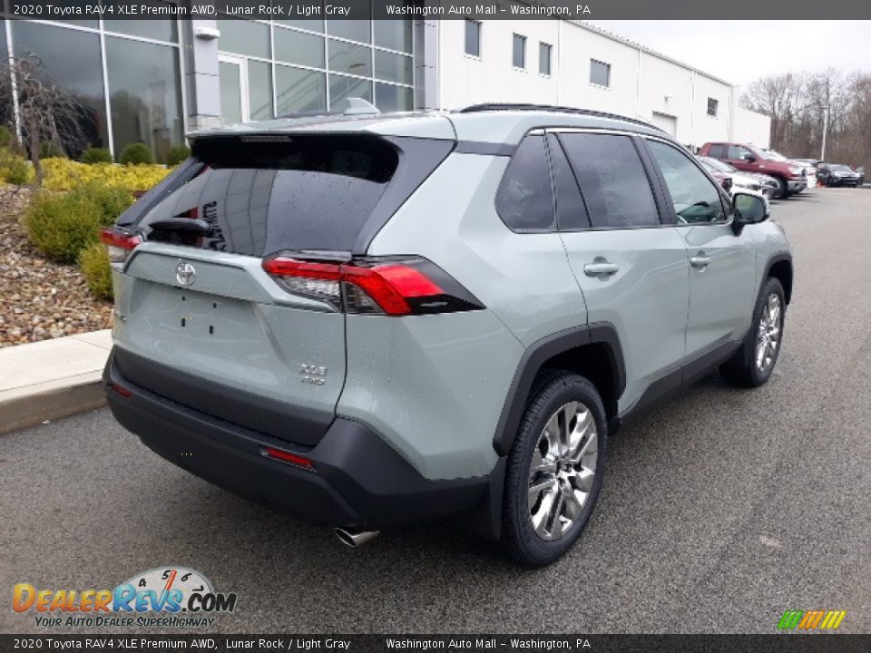 2020 Toyota RAV4 XLE Premium AWD Lunar Rock / Light Gray Photo #31