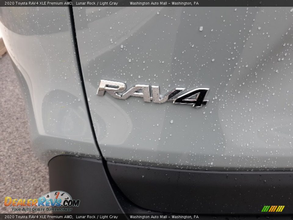 2020 Toyota RAV4 XLE Premium AWD Lunar Rock / Light Gray Photo #33