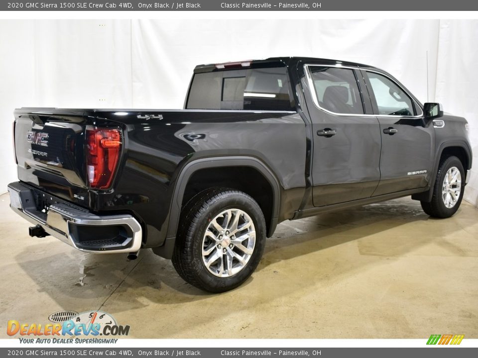 2020 GMC Sierra 1500 SLE Crew Cab 4WD Onyx Black / Jet Black Photo #2