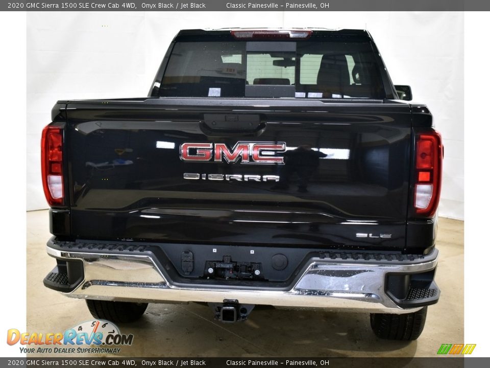 2020 GMC Sierra 1500 SLE Crew Cab 4WD Onyx Black / Jet Black Photo #3