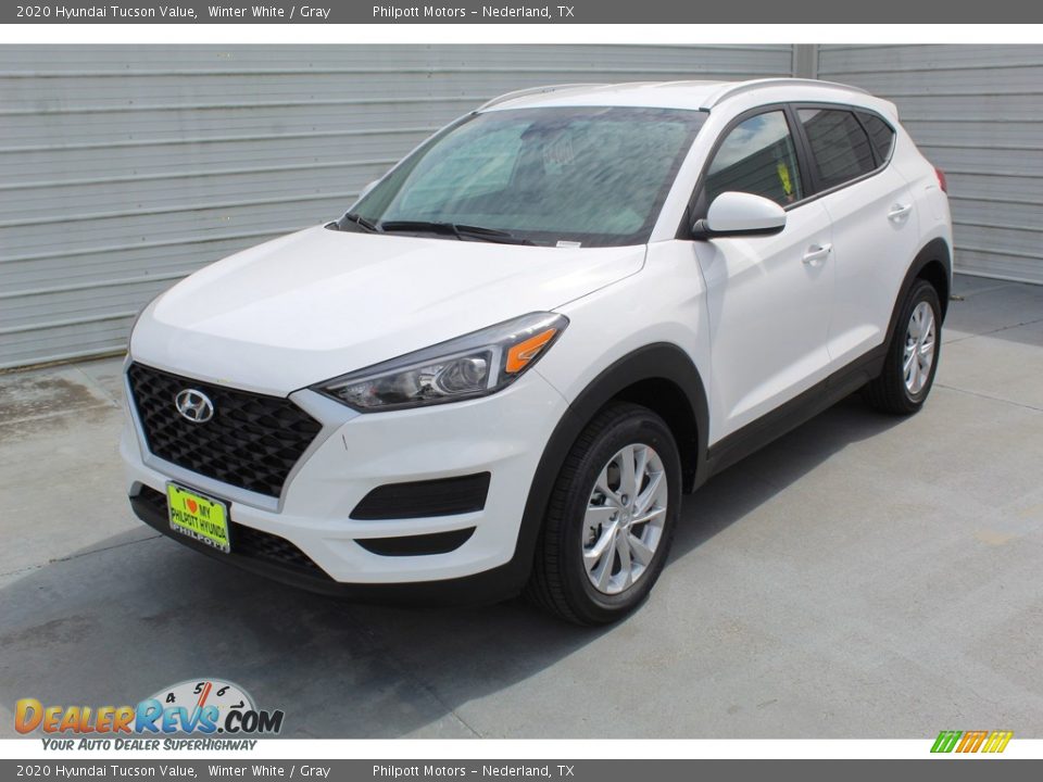 2020 Hyundai Tucson Value Winter White / Gray Photo #4