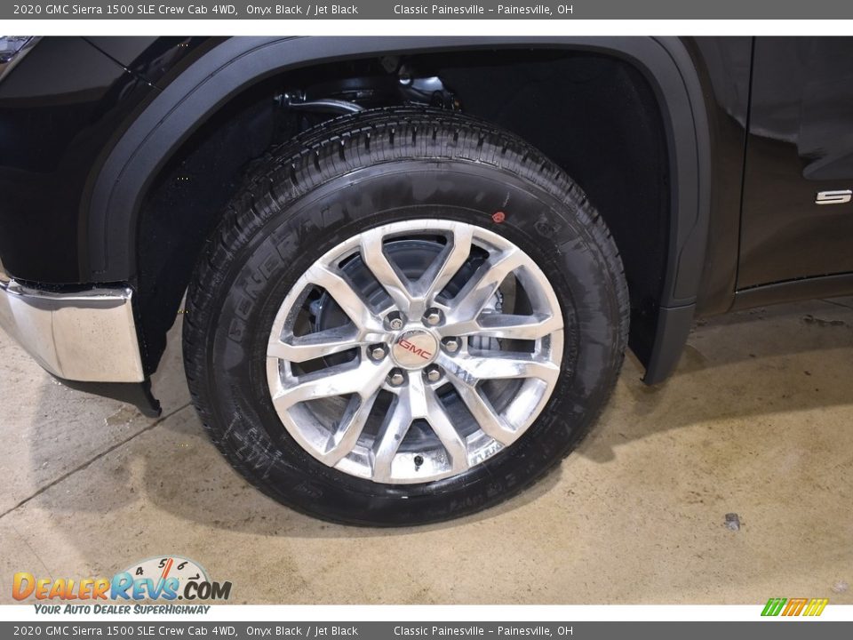 2020 GMC Sierra 1500 SLE Crew Cab 4WD Onyx Black / Jet Black Photo #5