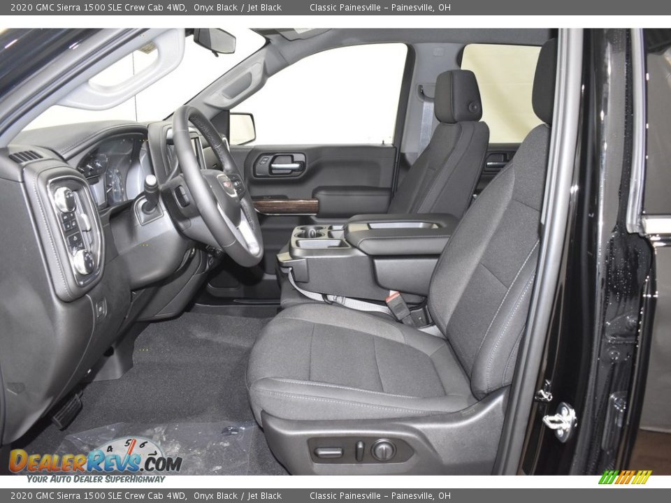 2020 GMC Sierra 1500 SLE Crew Cab 4WD Onyx Black / Jet Black Photo #6