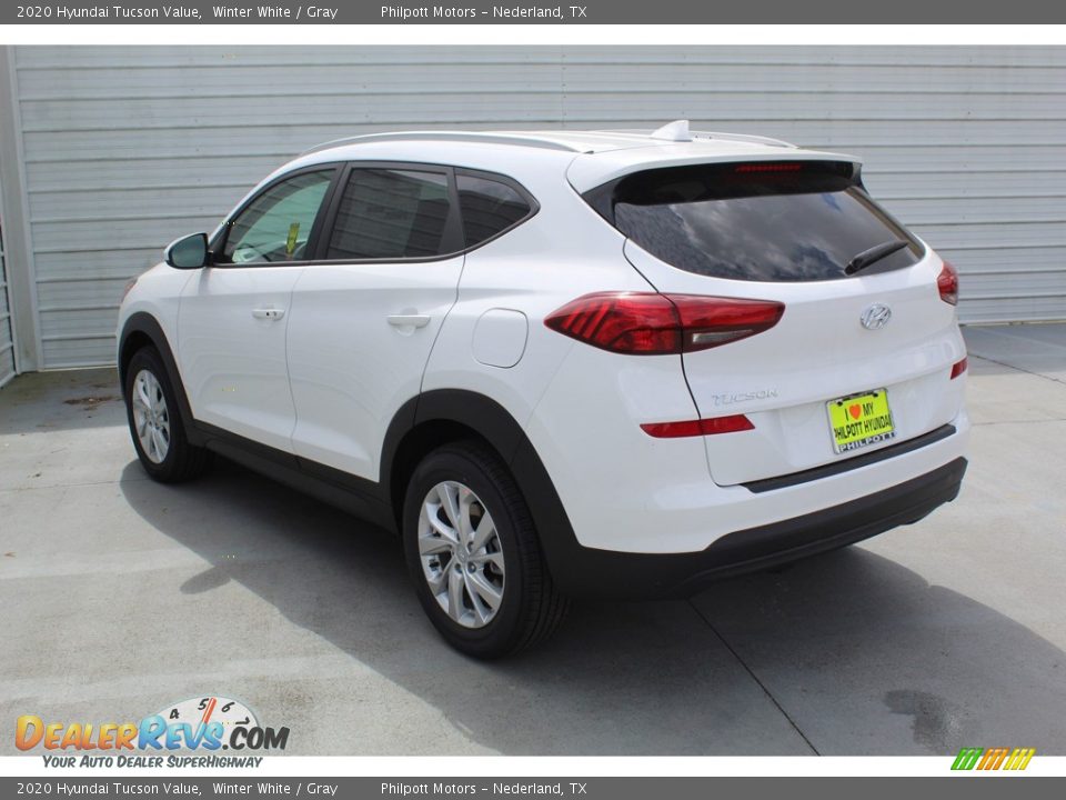 2020 Hyundai Tucson Value Winter White / Gray Photo #6
