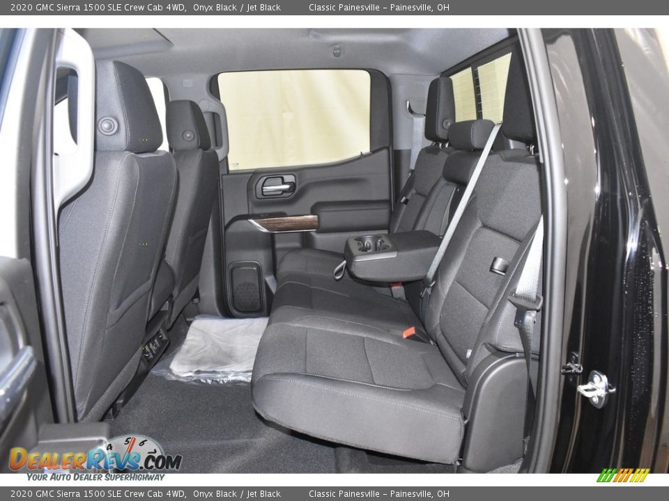 2020 GMC Sierra 1500 SLE Crew Cab 4WD Onyx Black / Jet Black Photo #7