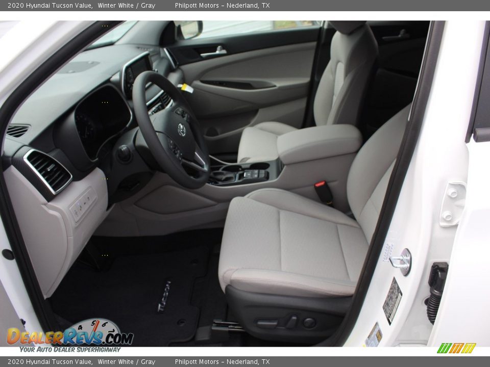 2020 Hyundai Tucson Value Winter White / Gray Photo #10