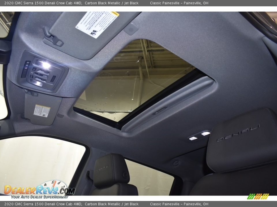 2020 GMC Sierra 1500 Denali Crew Cab 4WD Carbon Black Metallic / Jet Black Photo #2