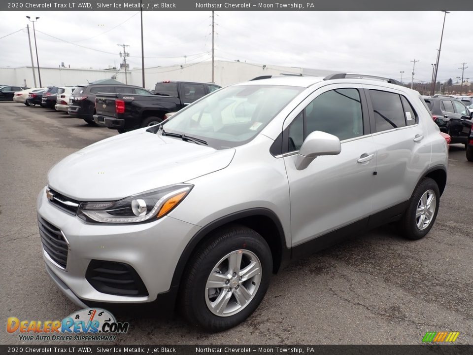 2020 Chevrolet Trax LT AWD Silver Ice Metallic / Jet Black Photo #1
