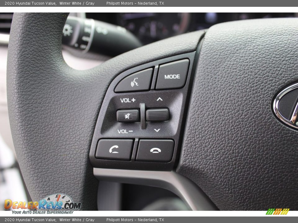 2020 Hyundai Tucson Value Winter White / Gray Photo #11