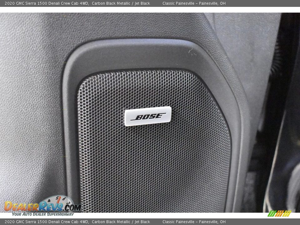2020 GMC Sierra 1500 Denali Crew Cab 4WD Carbon Black Metallic / Jet Black Photo #4