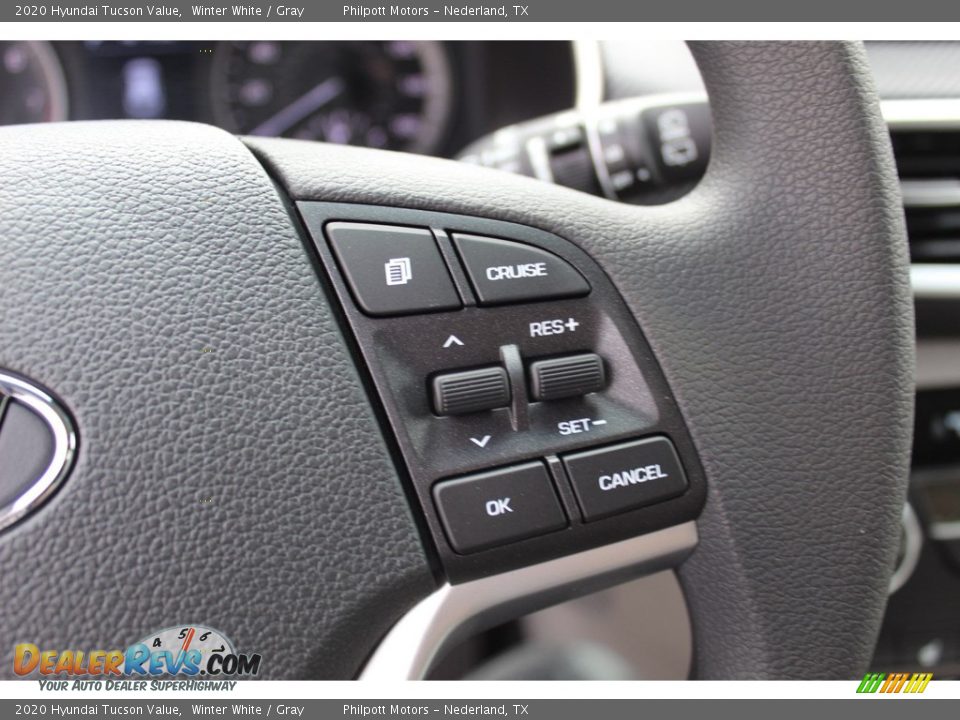 2020 Hyundai Tucson Value Winter White / Gray Photo #12