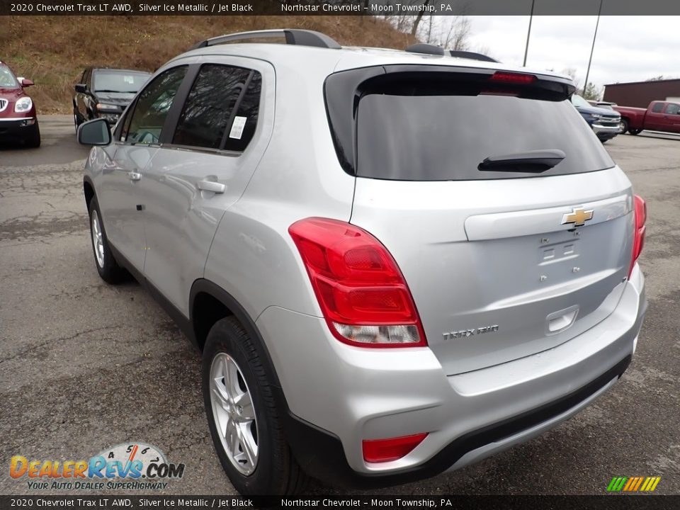 2020 Chevrolet Trax LT AWD Silver Ice Metallic / Jet Black Photo #3