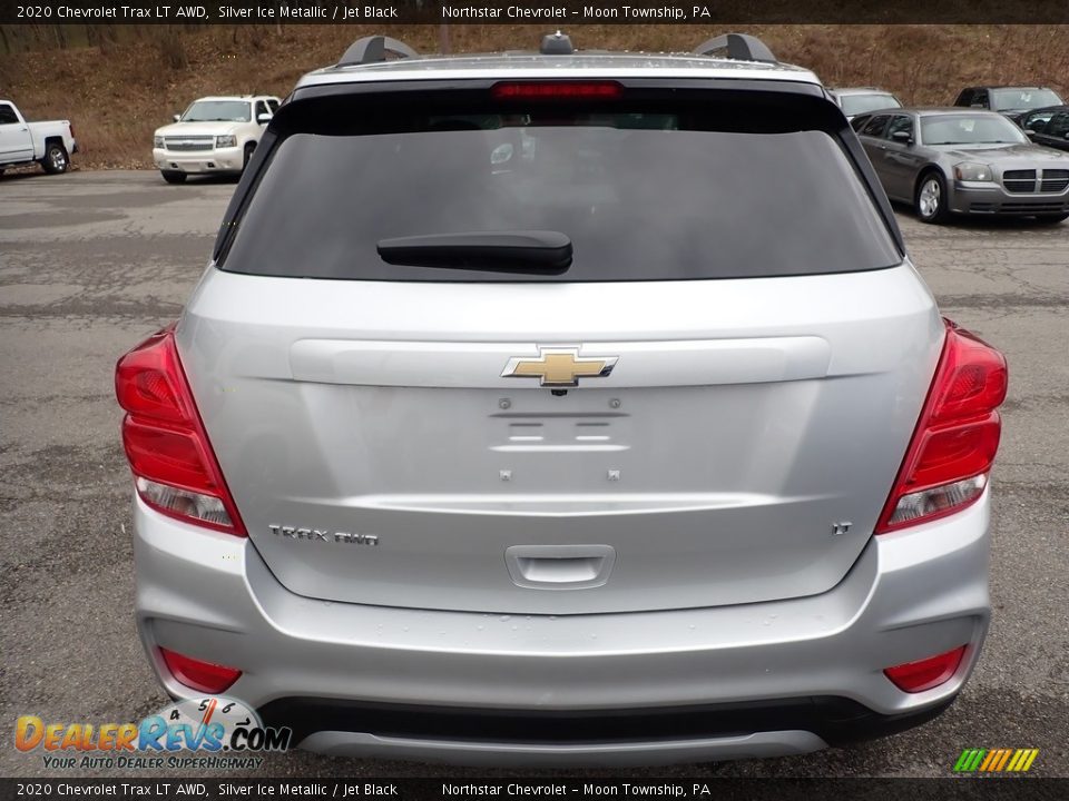 2020 Chevrolet Trax LT AWD Silver Ice Metallic / Jet Black Photo #4