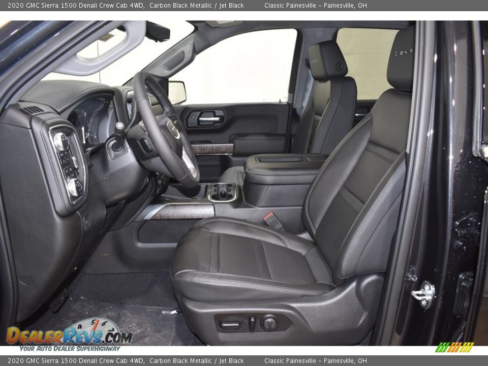 2020 GMC Sierra 1500 Denali Crew Cab 4WD Carbon Black Metallic / Jet Black Photo #6