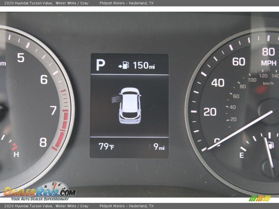 2020 Hyundai Tucson Value Winter White / Gray Photo #14