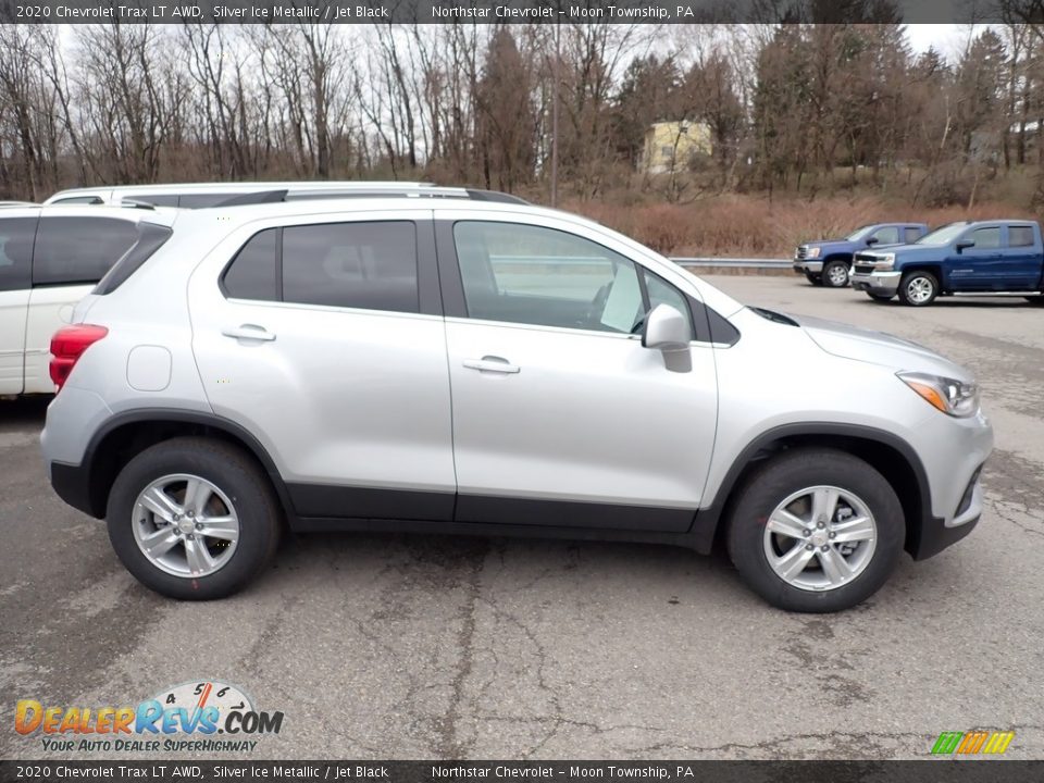 2020 Chevrolet Trax LT AWD Silver Ice Metallic / Jet Black Photo #6