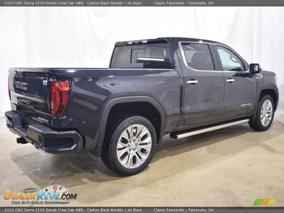 2020 GMC Sierra 1500 Denali Crew Cab 4WD Carbon Black Metallic / Jet Black Photo #9