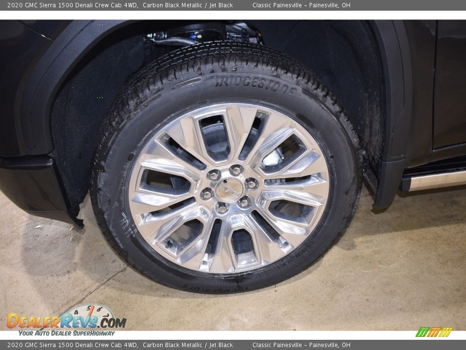 2020 GMC Sierra 1500 Denali Crew Cab 4WD Carbon Black Metallic / Jet Black Photo #11