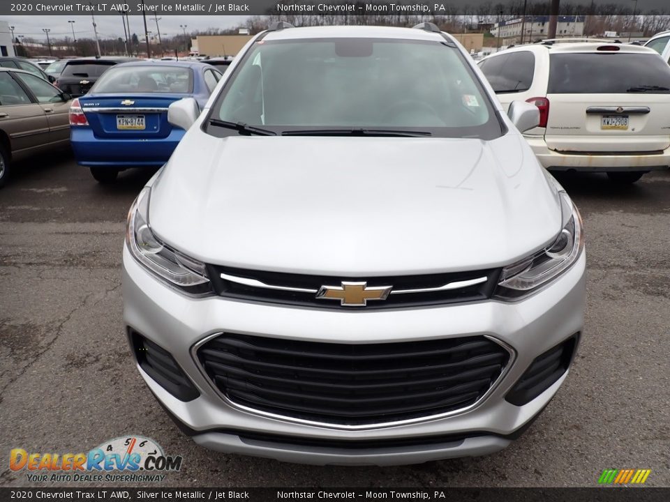 2020 Chevrolet Trax LT AWD Silver Ice Metallic / Jet Black Photo #8