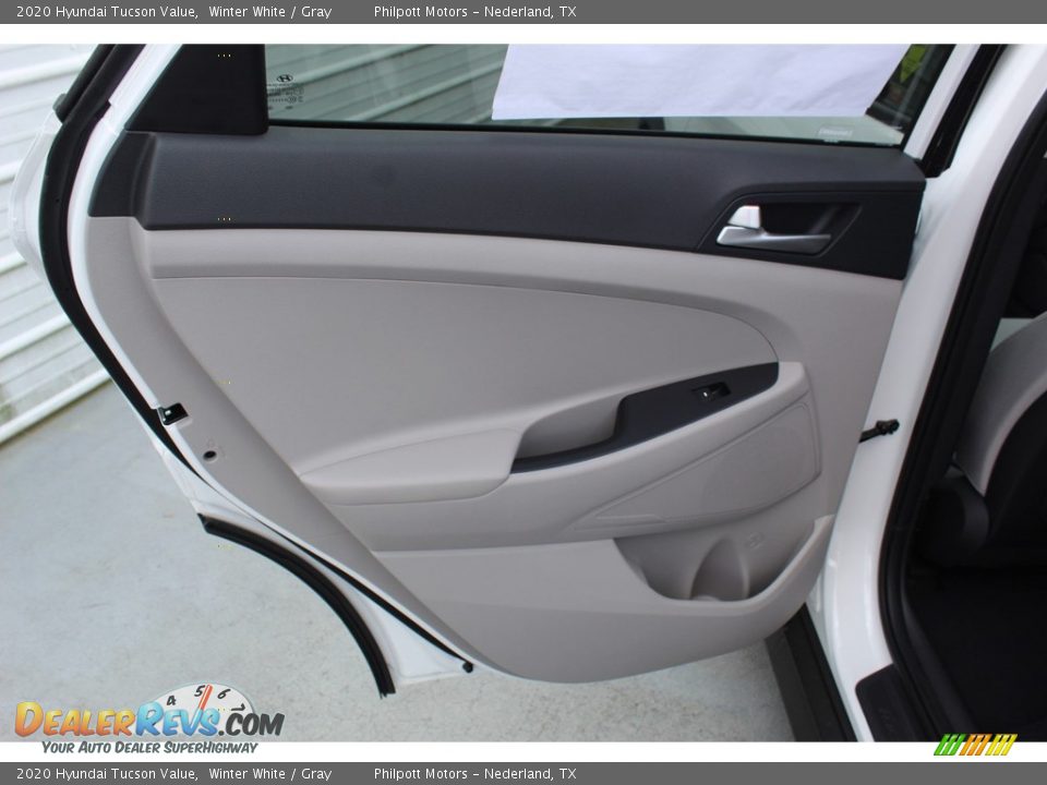 2020 Hyundai Tucson Value Winter White / Gray Photo #19