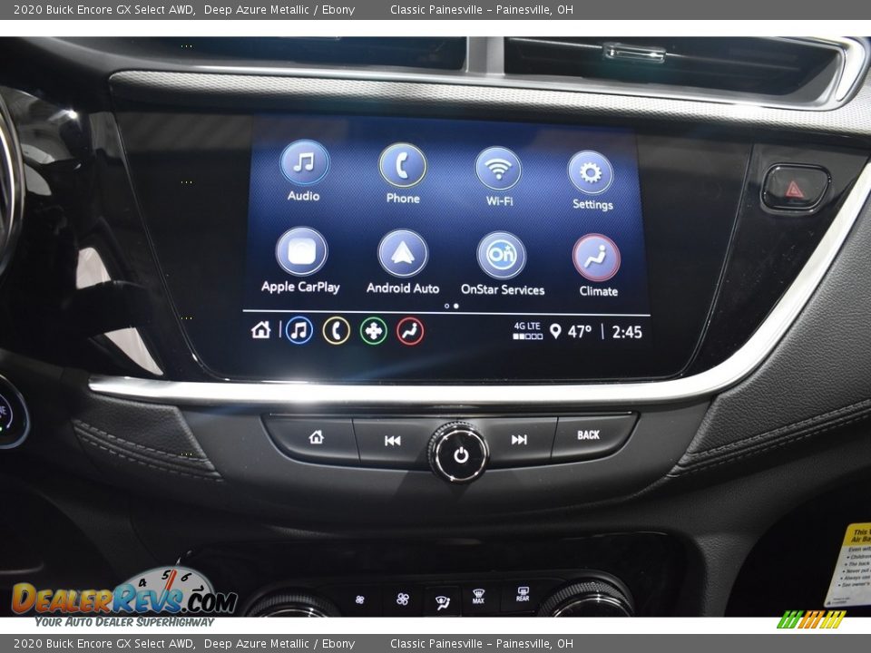 2020 Buick Encore GX Select AWD Deep Azure Metallic / Ebony Photo #2