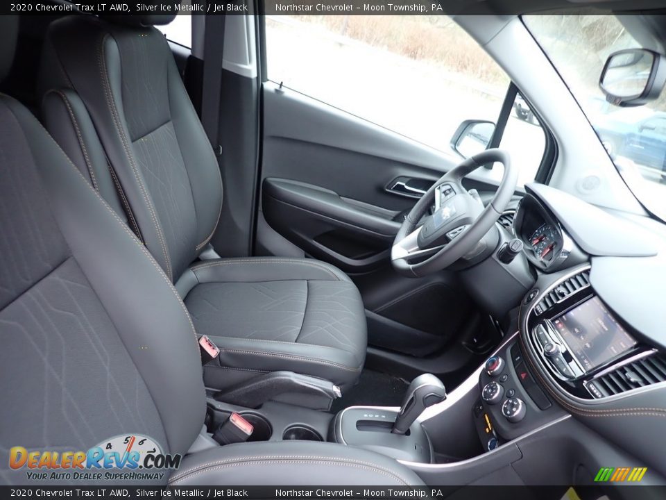 2020 Chevrolet Trax LT AWD Silver Ice Metallic / Jet Black Photo #10