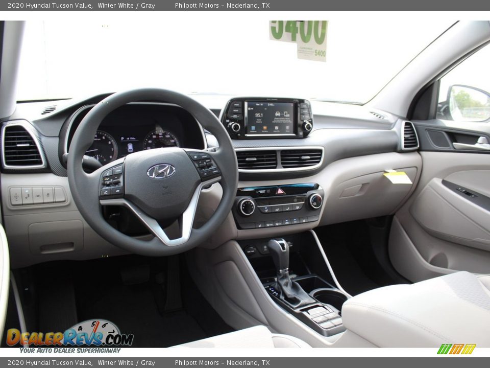 2020 Hyundai Tucson Value Winter White / Gray Photo #21