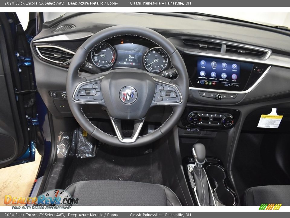 2020 Buick Encore GX Select AWD Deep Azure Metallic / Ebony Photo #3