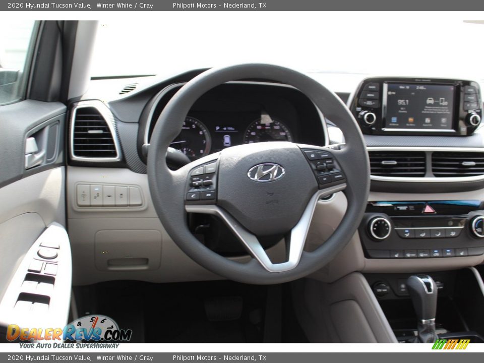 2020 Hyundai Tucson Value Winter White / Gray Photo #22