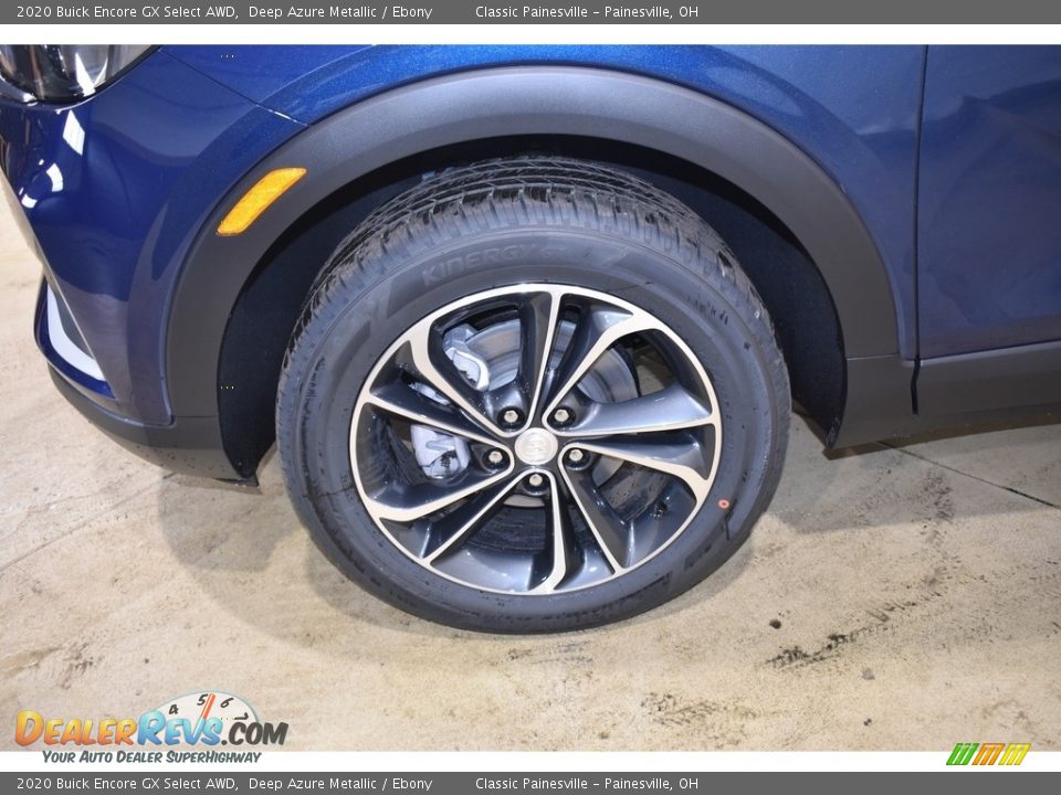 2020 Buick Encore GX Select AWD Deep Azure Metallic / Ebony Photo #9