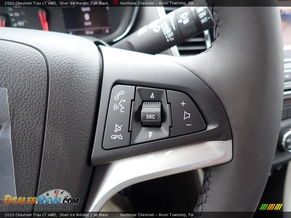 2020 Chevrolet Trax LT AWD Silver Ice Metallic / Jet Black Photo #19