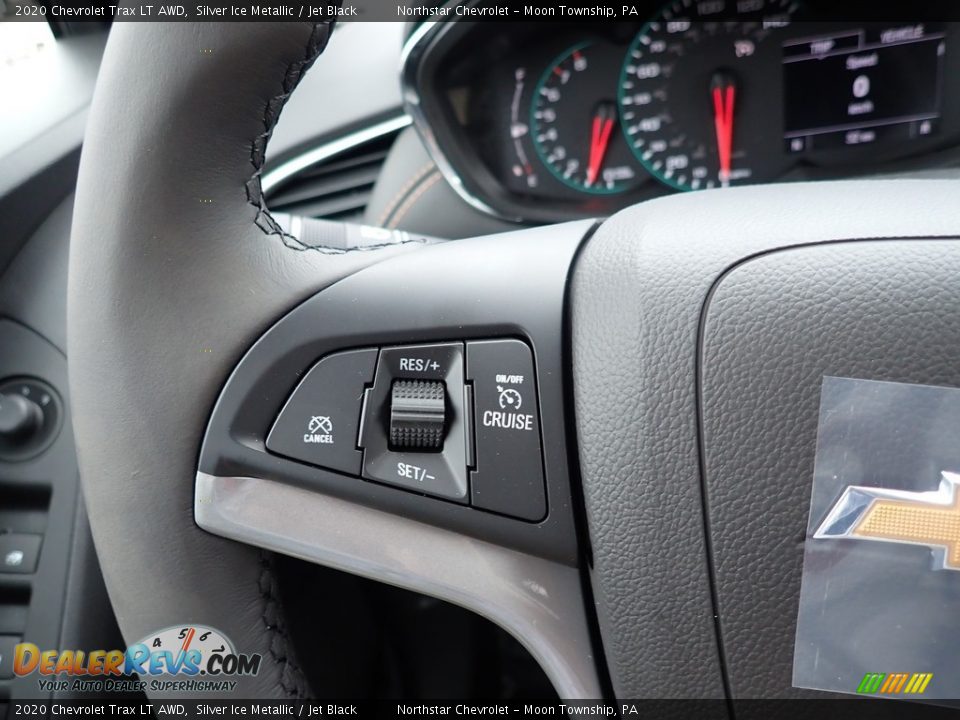 2020 Chevrolet Trax LT AWD Silver Ice Metallic / Jet Black Photo #20
