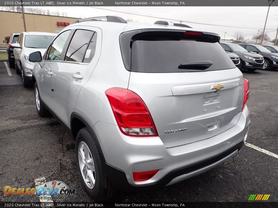 2020 Chevrolet Trax LT AWD Silver Ice Metallic / Jet Black Photo #3