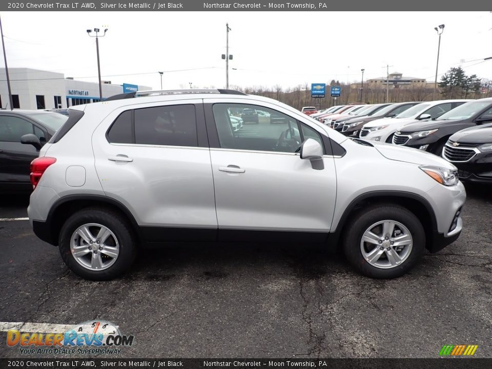 2020 Chevrolet Trax LT AWD Silver Ice Metallic / Jet Black Photo #6