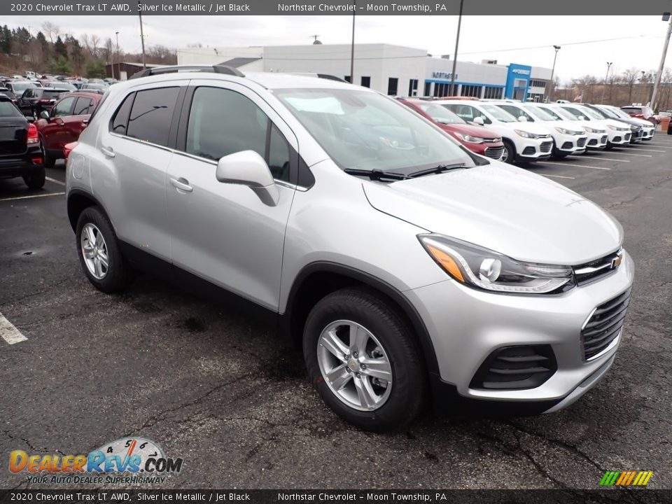 2020 Chevrolet Trax LT AWD Silver Ice Metallic / Jet Black Photo #7