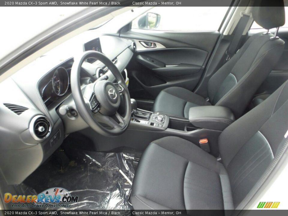 2020 Mazda CX-3 Sport AWD Snowflake White Pearl Mica / Black Photo #5