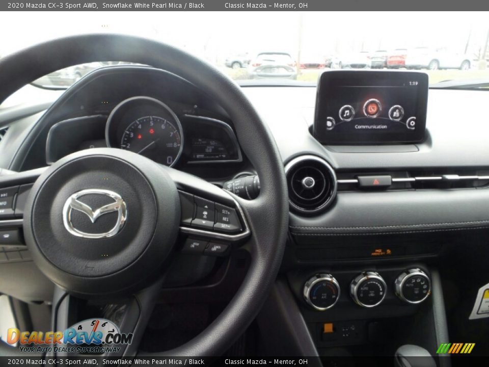 2020 Mazda CX-3 Sport AWD Snowflake White Pearl Mica / Black Photo #6