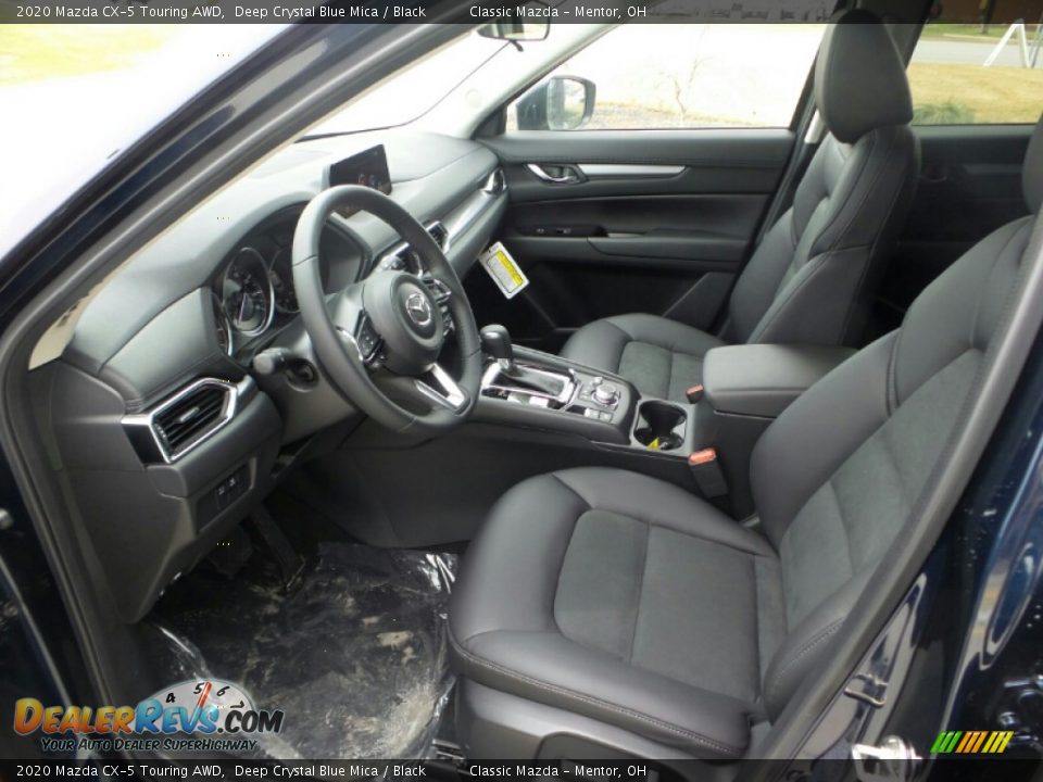 2020 Mazda CX-5 Touring AWD Deep Crystal Blue Mica / Black Photo #6