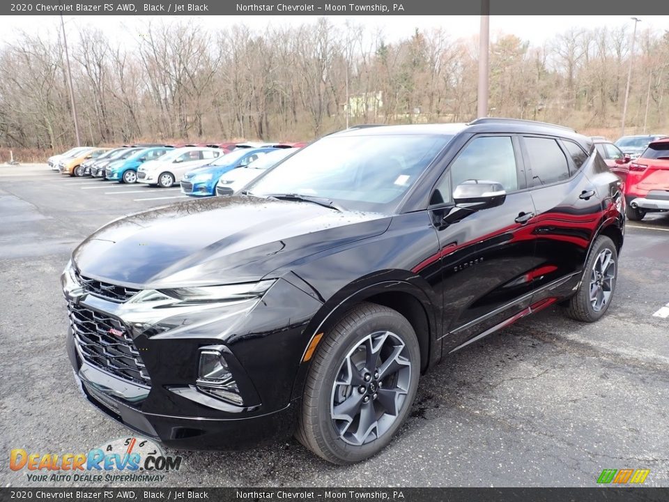 2020 Chevrolet Blazer RS AWD Black / Jet Black Photo #1