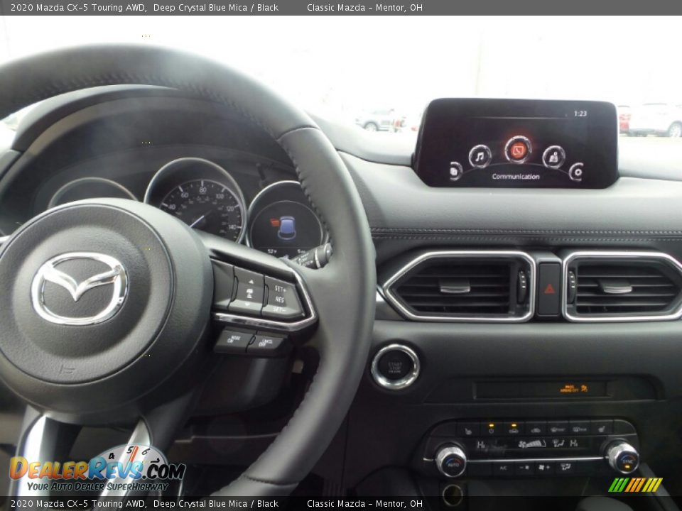 2020 Mazda CX-5 Touring AWD Deep Crystal Blue Mica / Black Photo #7