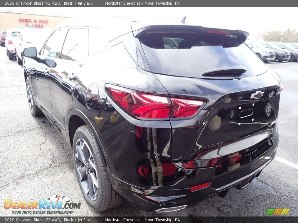 2020 Chevrolet Blazer RS AWD Black / Jet Black Photo #3