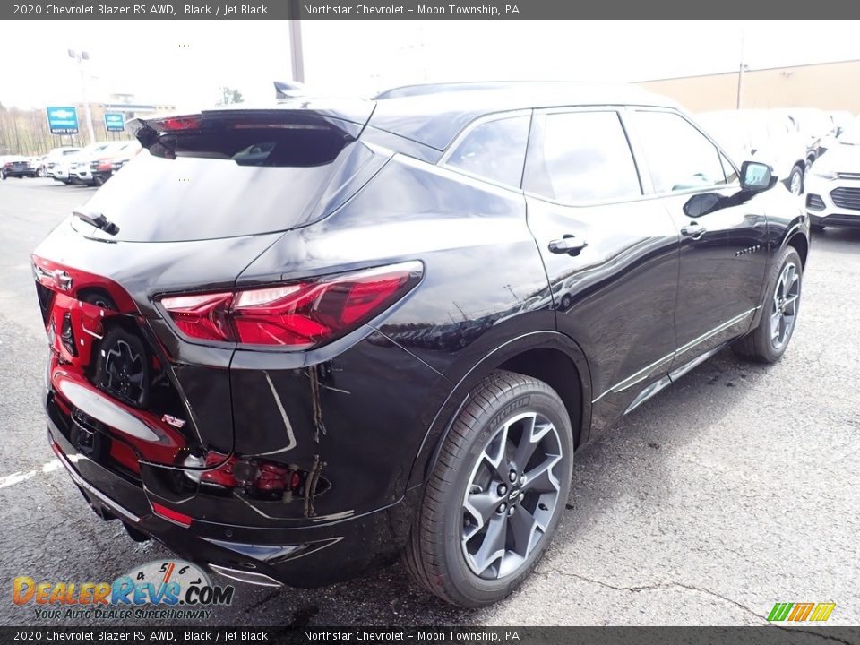 2020 Chevrolet Blazer RS AWD Black / Jet Black Photo #5