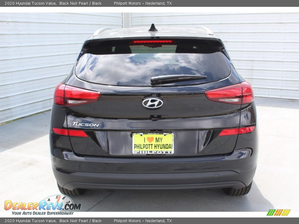 2020 Hyundai Tucson Value Black Noir Pearl / Black Photo #7