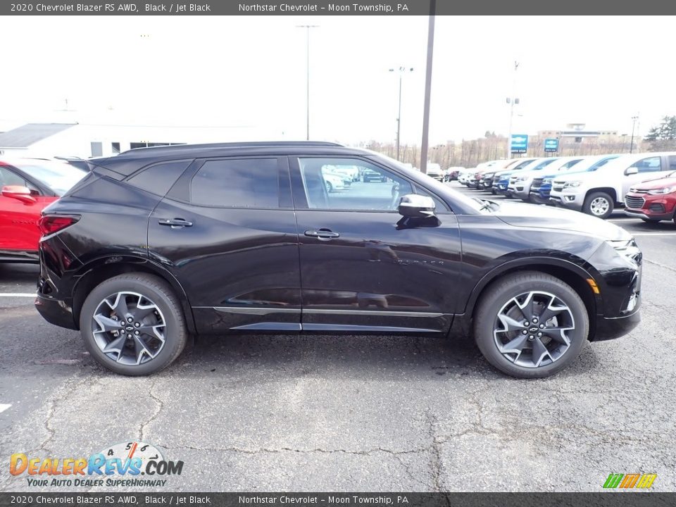 2020 Chevrolet Blazer RS AWD Black / Jet Black Photo #6