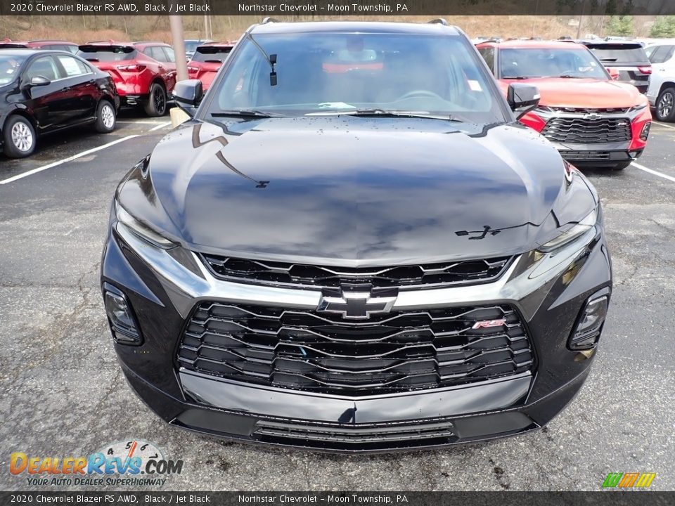 2020 Chevrolet Blazer RS AWD Black / Jet Black Photo #8