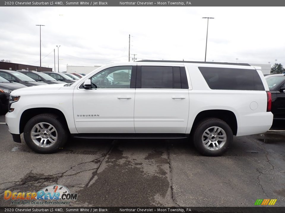 Summit White 2020 Chevrolet Suburban LS 4WD Photo #2